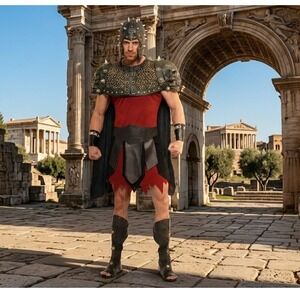 Centurion Warrior Costume Mens Leg Avenue Halloween Cosplay Size XL